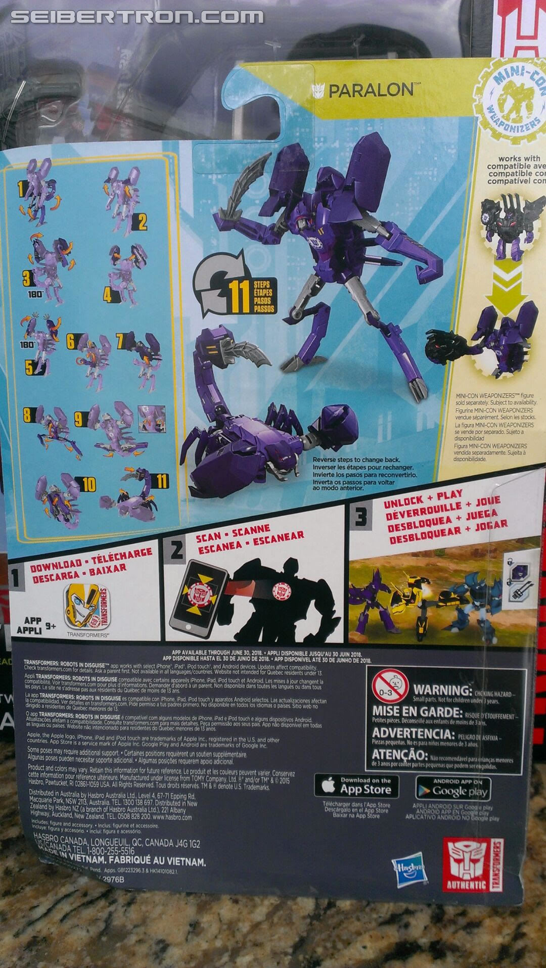 Transformers News: Box Assortment and Clearer Box Images of Exclsuive Transformers Robots in Disguise Starscream
