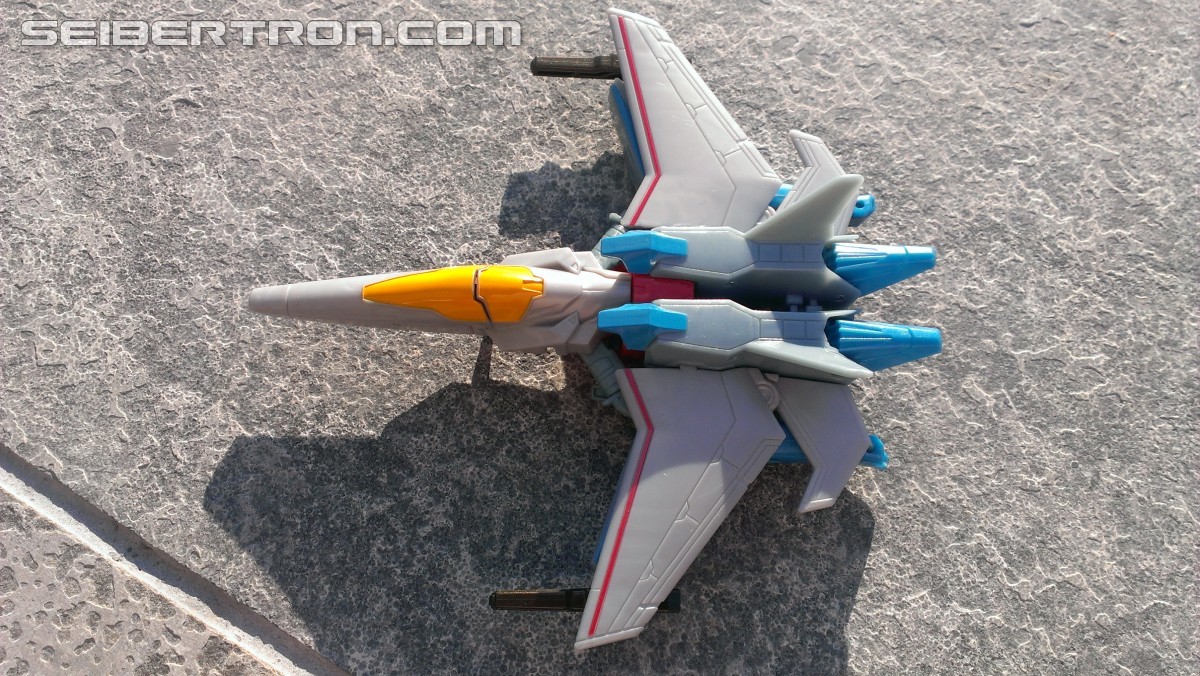 Transformers News: A Ton of New Images of the New Robots in Disguise Exclusive Starscream Warrior Figure with Review
