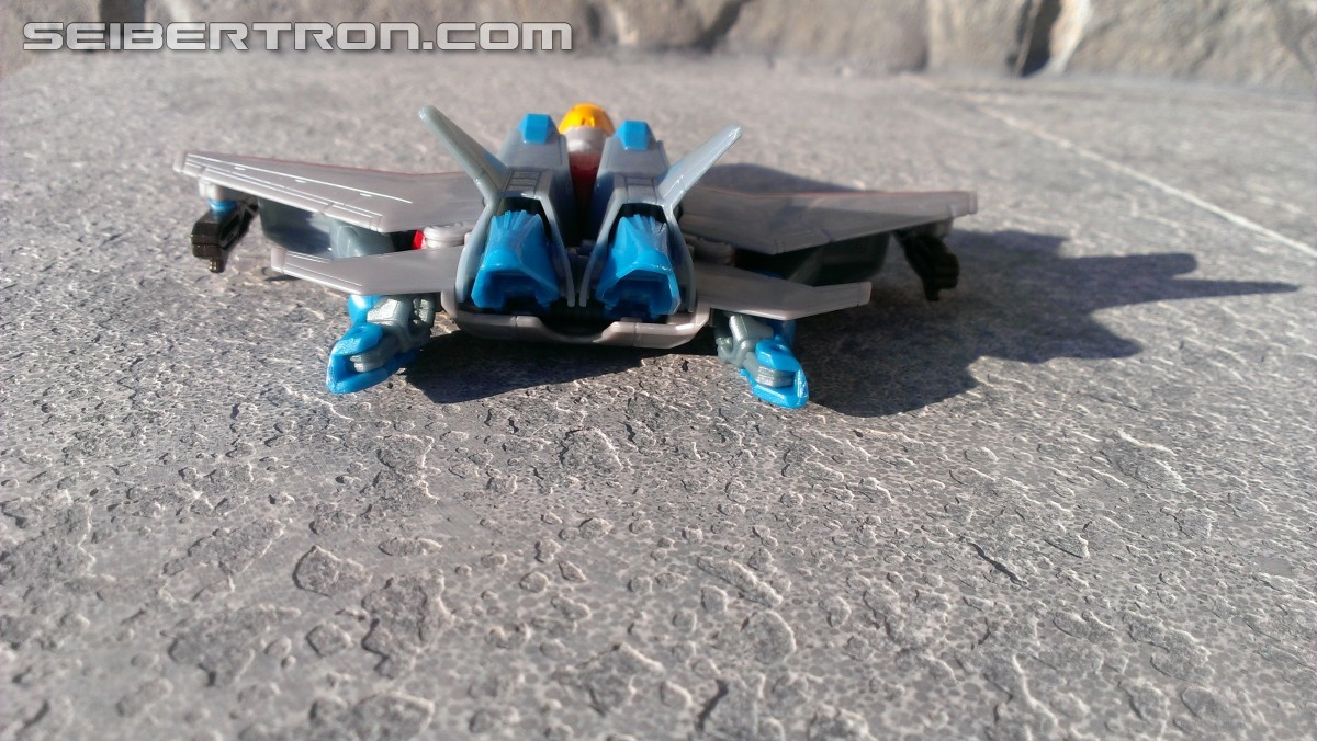 Transformers News: A Ton of New Images of the New Robots in Disguise Exclusive Starscream Warrior Figure with Review