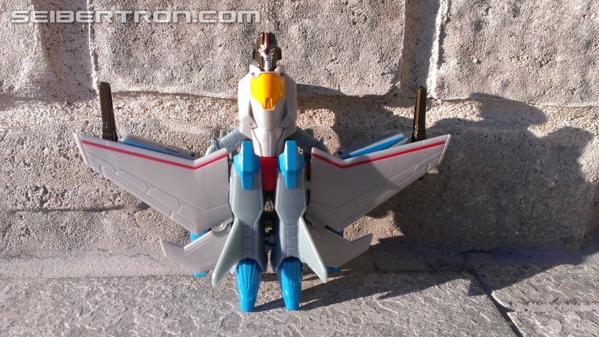 Transformers News: A Ton of New Images of the New Robots in Disguise Exclusive Starscream Warrior Figure with Review