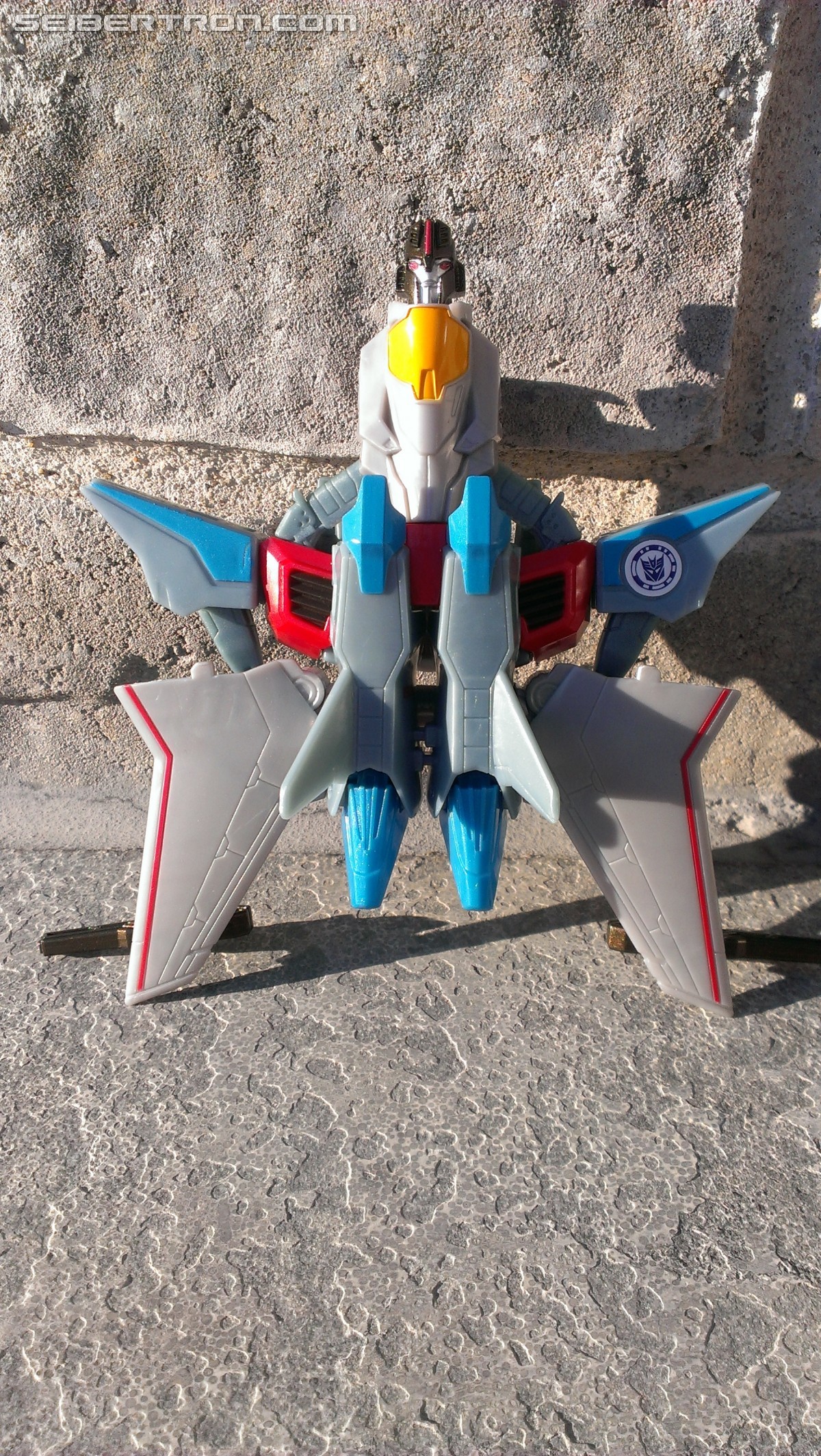 Transformers News: A Ton of New Images of the New Robots in Disguise Exclusive Starscream Warrior Figure with Review