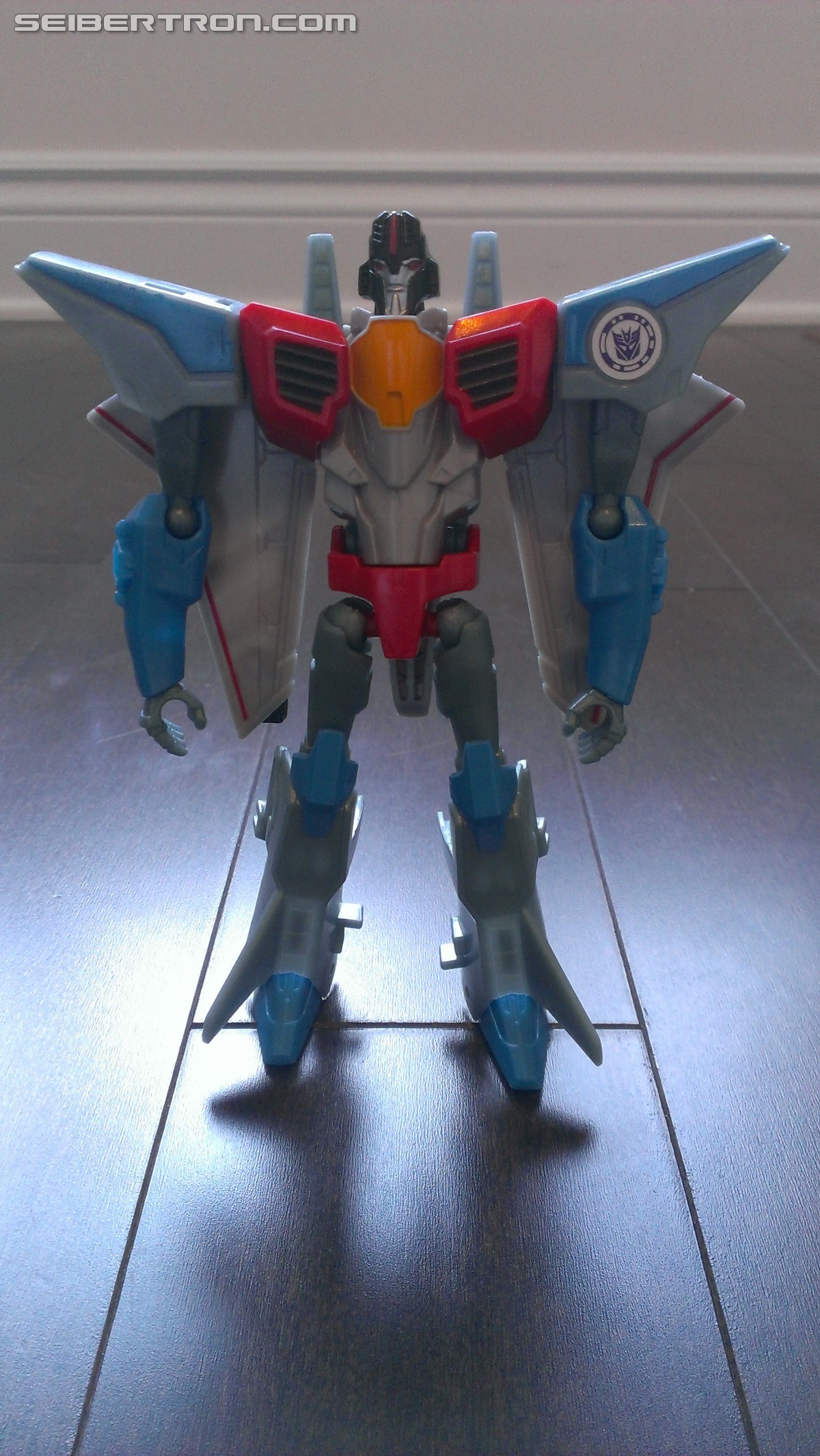 Transformers News: A Ton of New Images of the New Robots in Disguise Exclusive Starscream Warrior Figure with Review