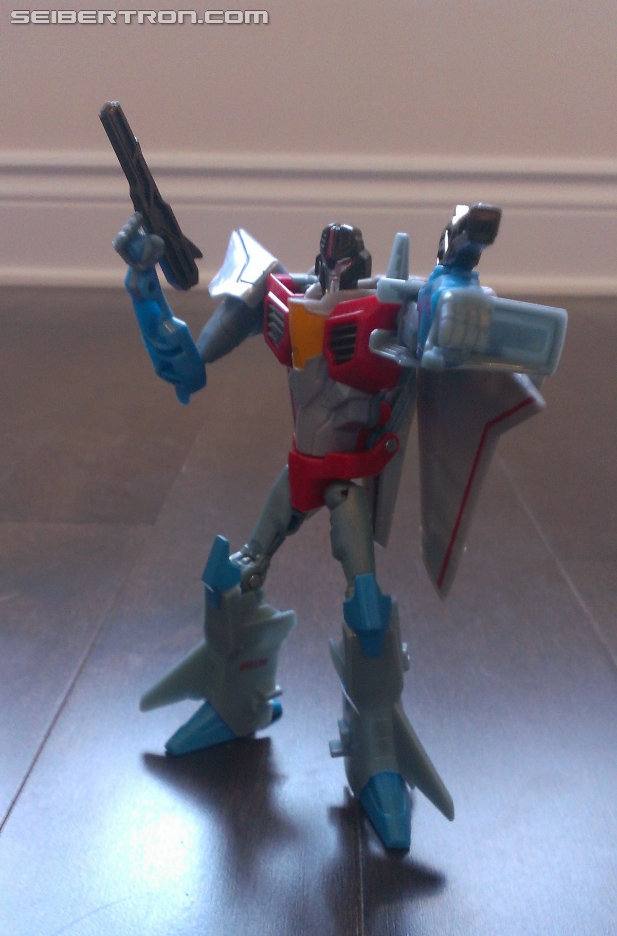 Transformers News: A Ton of New Images of the New Robots in Disguise Exclusive Starscream Warrior Figure with Review