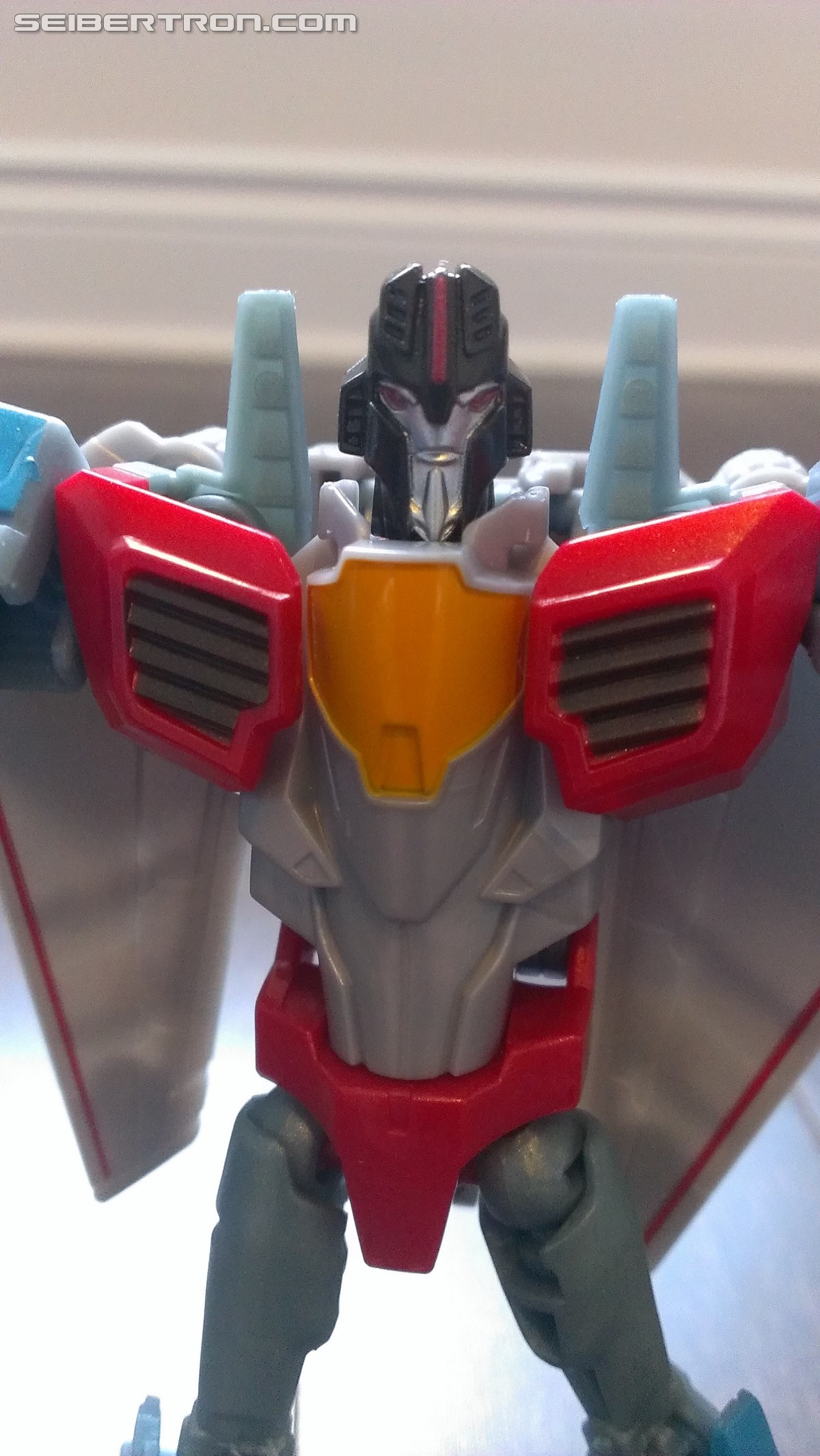 Transformers News: A Ton of New Images of the New Robots in Disguise Exclusive Starscream Warrior Figure with Review