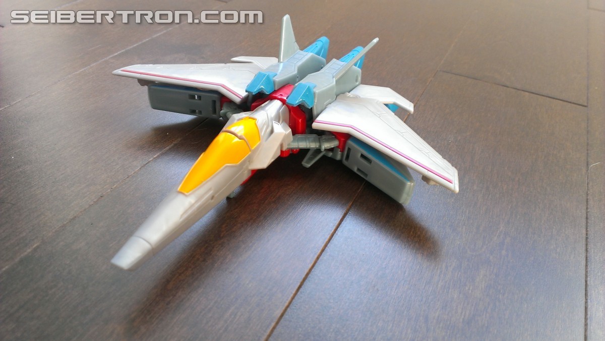 Transformers News: A Ton of New Images of the New Robots in Disguise Exclusive Starscream Warrior Figure with Review