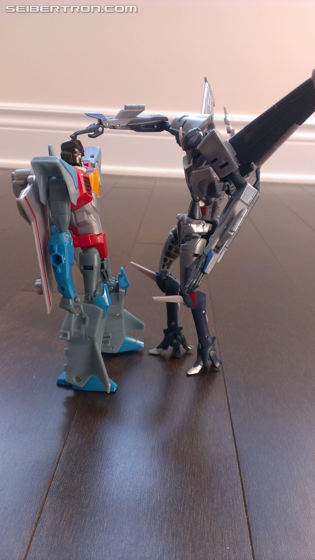 Transformers News: A Ton of New Images of the New Robots in Disguise Exclusive Starscream Warrior Figure with Review