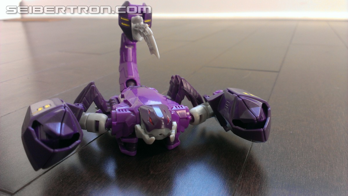 Transformers News: A Ton of Images of TRU Exclusive Robots in Disguise Paralon (Scorponok Redeco) with Review
