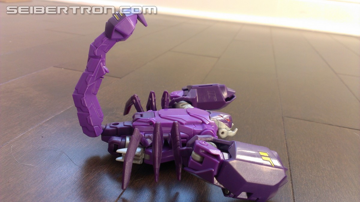 Transformers News: A Ton of Images of TRU Exclusive Robots in Disguise Paralon (Scorponok Redeco) with Review