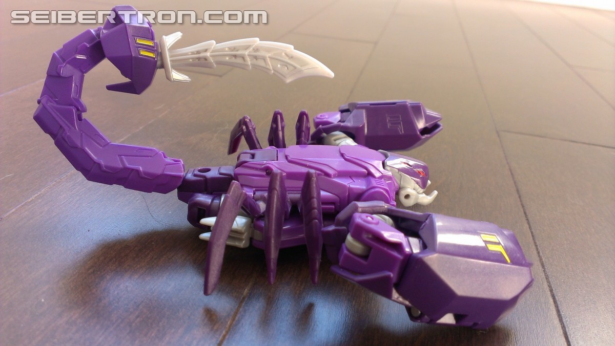 Transformers News: A Ton of Images of TRU Exclusive Robots in Disguise Paralon (Scorponok Redeco) with Review