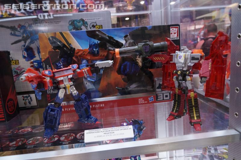 Transformers News: 2016 Generations Platinum Edition Display: Prime vs Megatron, Autobot Heroes, Planet of Junk Transformers News: 2016 Generations Platinum Edition Display: Prime vs Megatron, Autobot Heroes, Planet of Junk