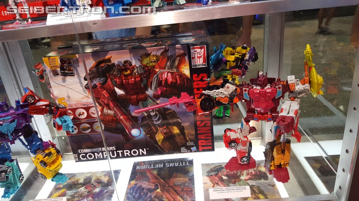 Transformers News: 2016 Generations Combiner Wars Display: Computron, G2 Bruticus, and Victorion #SDCC Transformers News: 2016 Generations Combiner Wars Display: Computron, G2 Bruticus, and Victorion #SDCC