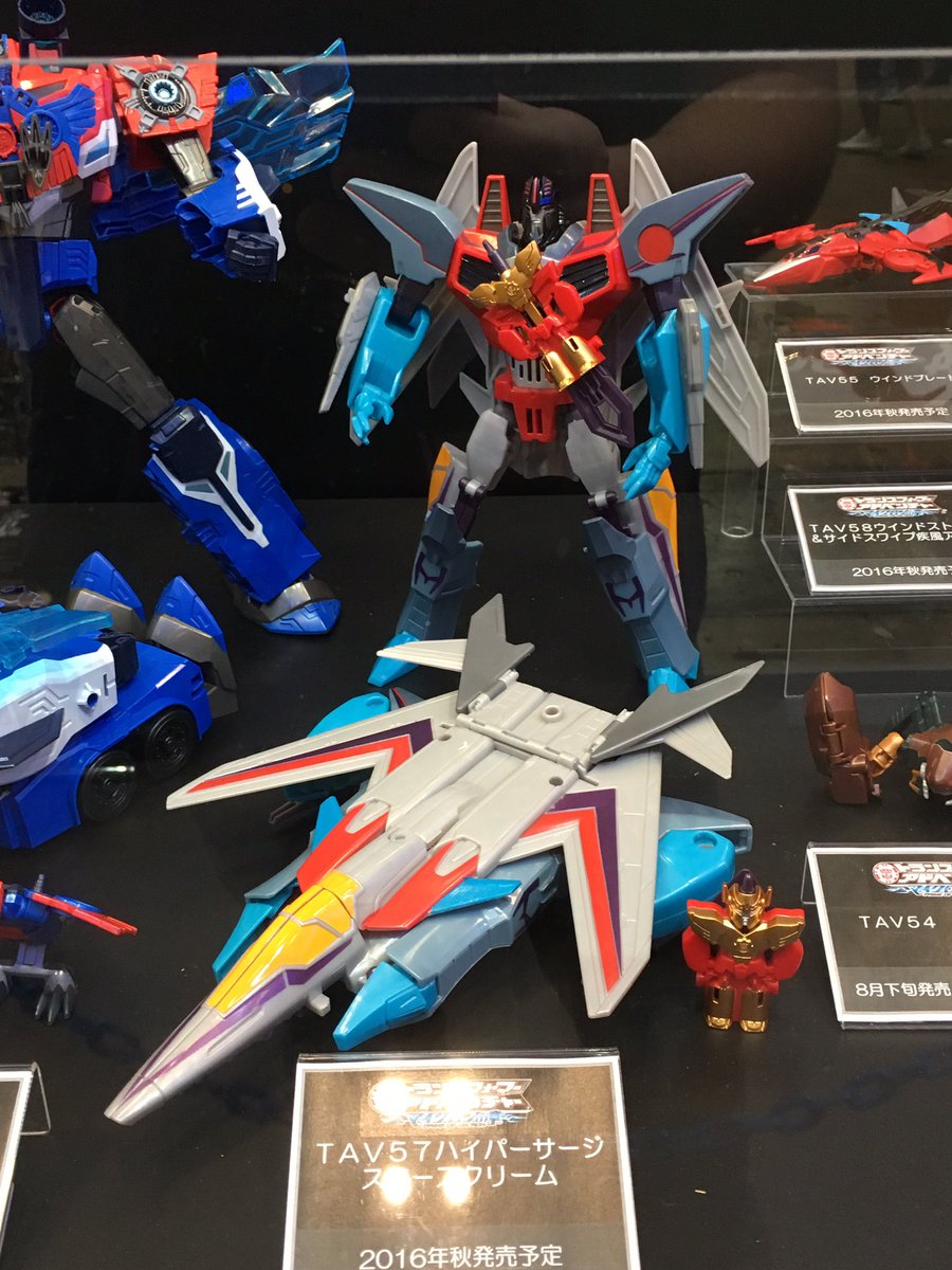 Transformers News: Wonderfest Summer 2016 Takara Transformers Adventure Reveals: Starscream, Windblade, Nemesis Prime