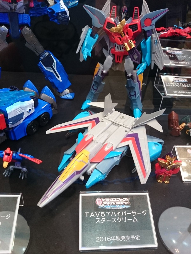 Transformers News: Wonderfest Summer 2016 Takara Transformers Adventure Reveals: Starscream, Windblade, Nemesis Prime