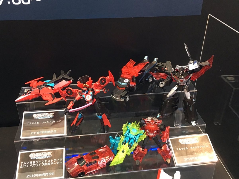 Transformers News: Wonderfest Summer 2016 Takara Transformers Adventure Reveals: Starscream, Windblade, Nemesis Prime