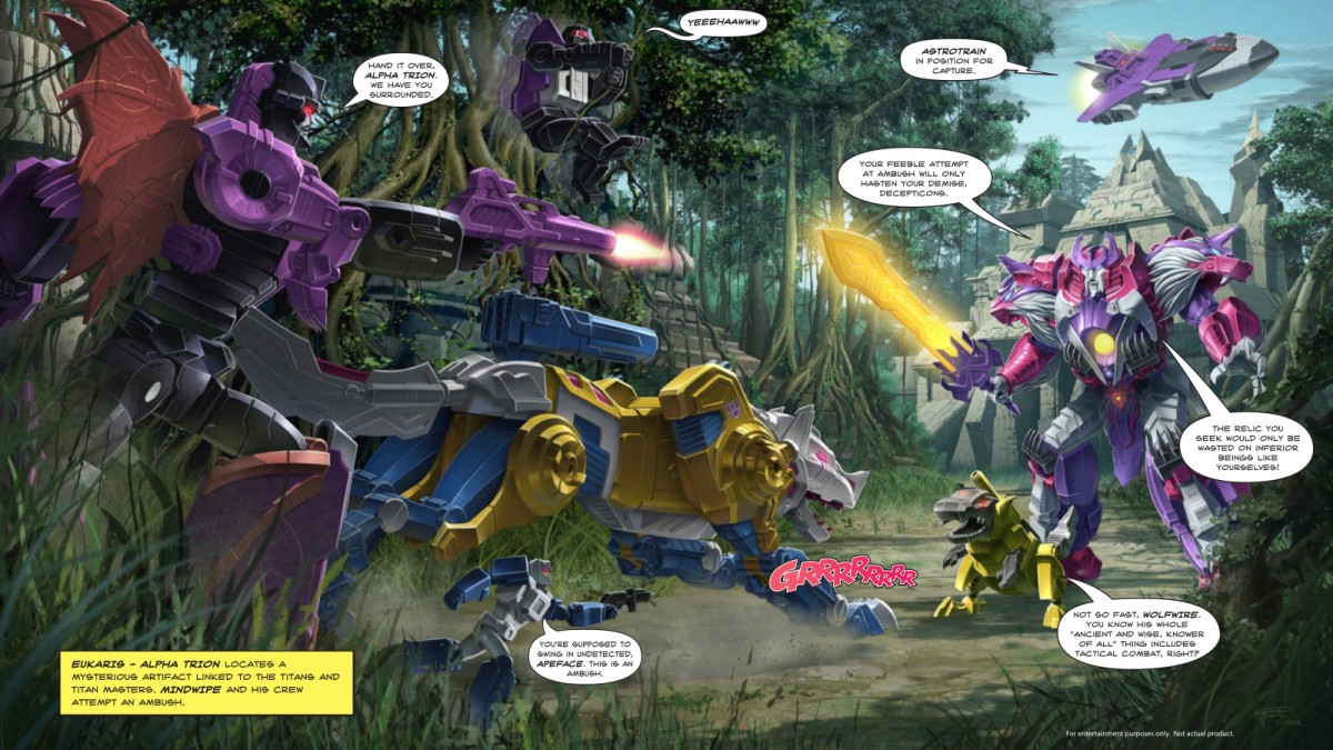 Transformers News: Transformers Titans Return - The Power of the Titan Masters Booklet Available Online