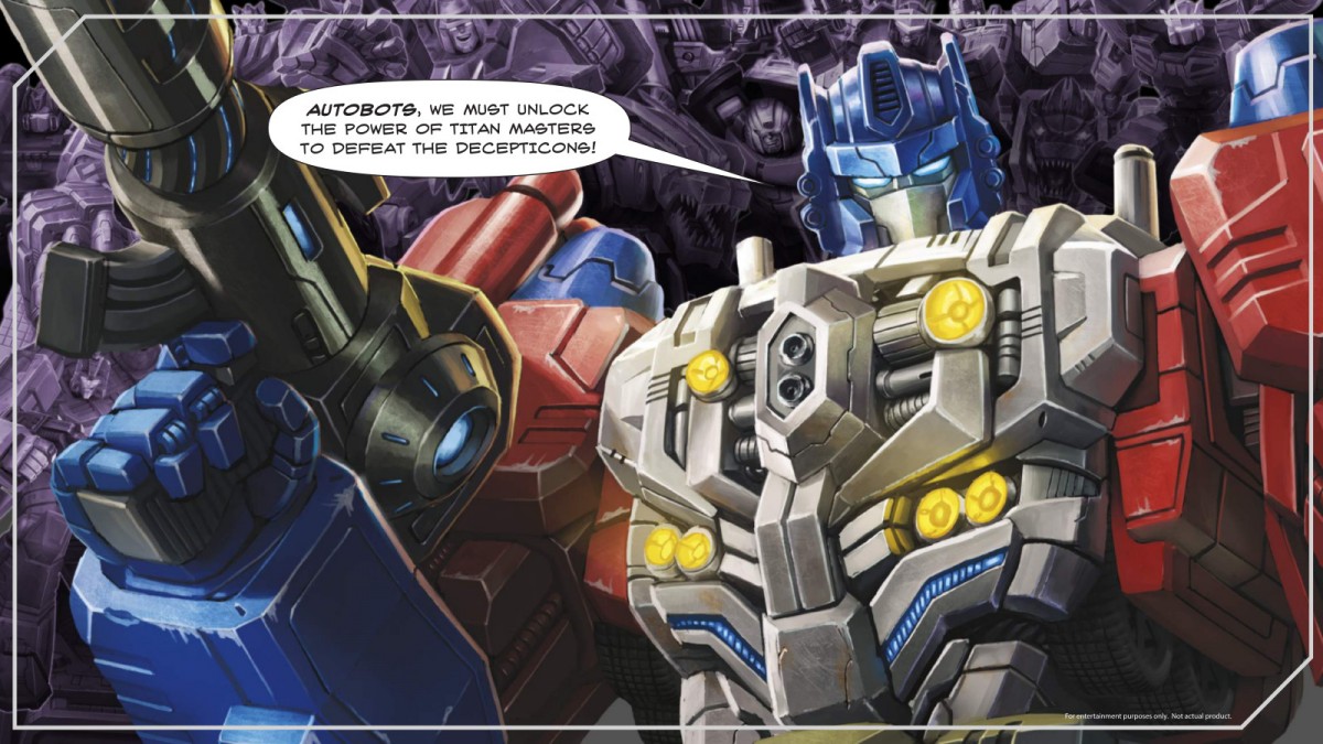 Transformers News: Transformers Titans Return - The Power of the Titan Masters Booklet Available Online