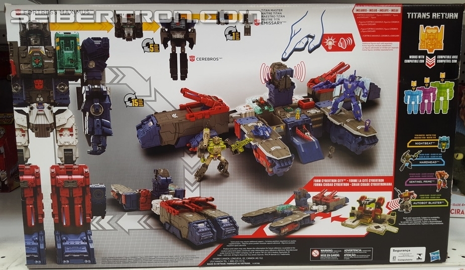 Transformers News: Transformers Titans Return Titan Class Fortress Maximus U.S. Sightings