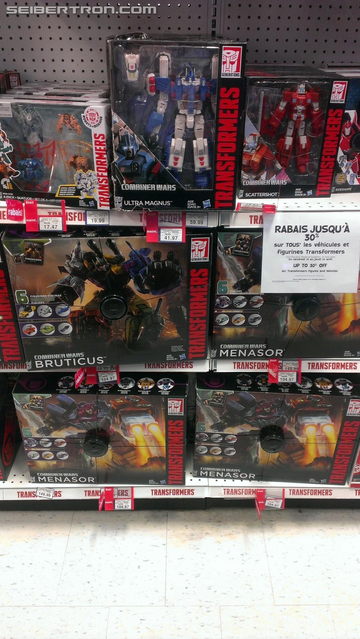 Transformers News: Sale of up to 30% Off on all Transformers at Toysrus Canada
