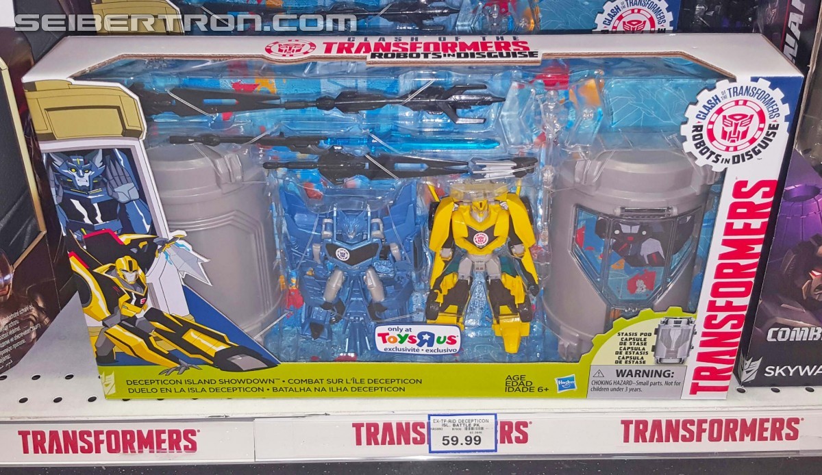 Transformers News: Transformers Robots in Disguise: Decepticon Island Showdown Set - In Hand