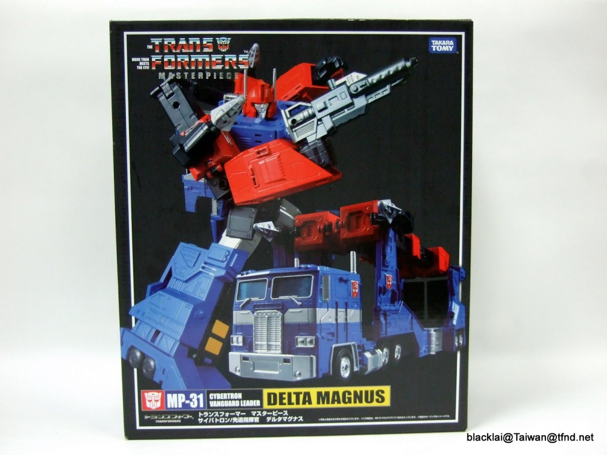 Transformers News: In-Hand Images - TakaraTomy Transformers Masterpiece MP-31 Delta Magnus