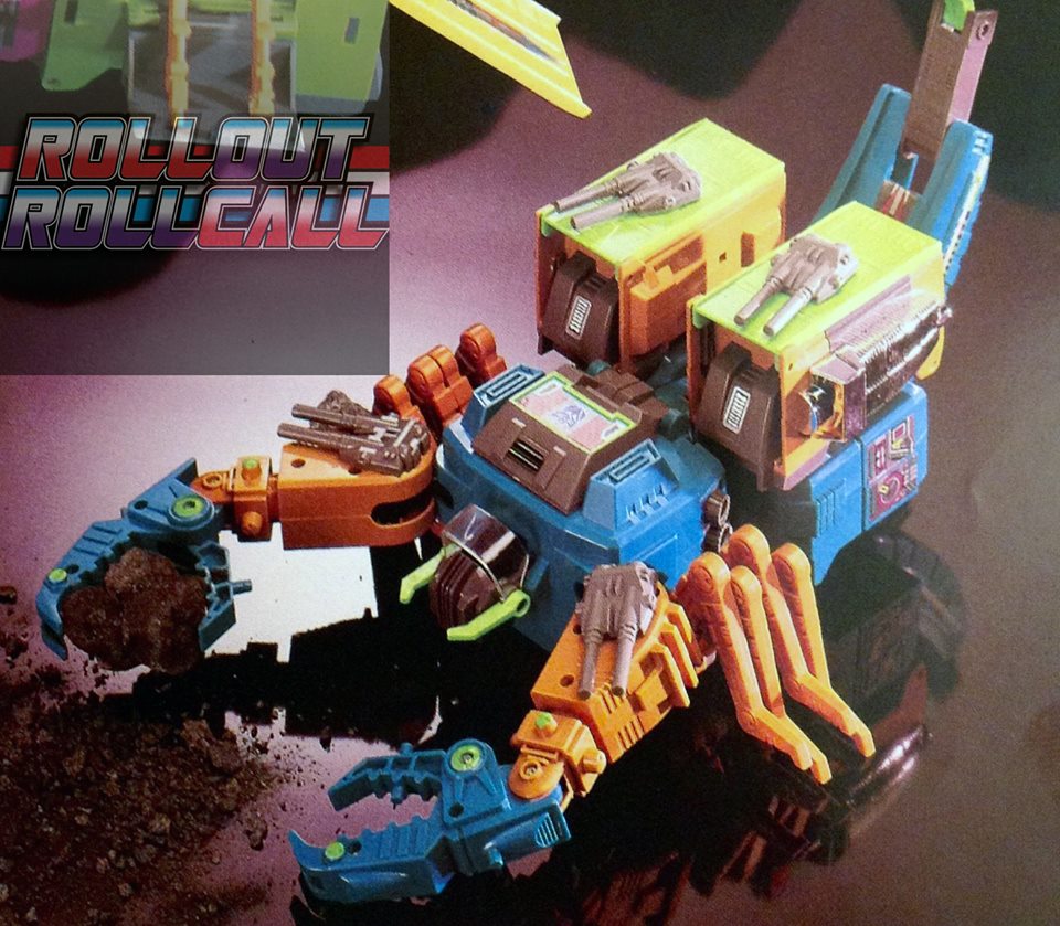 Transformers News: Unused Pre-production Alternate Deco G1 Scorponok Found