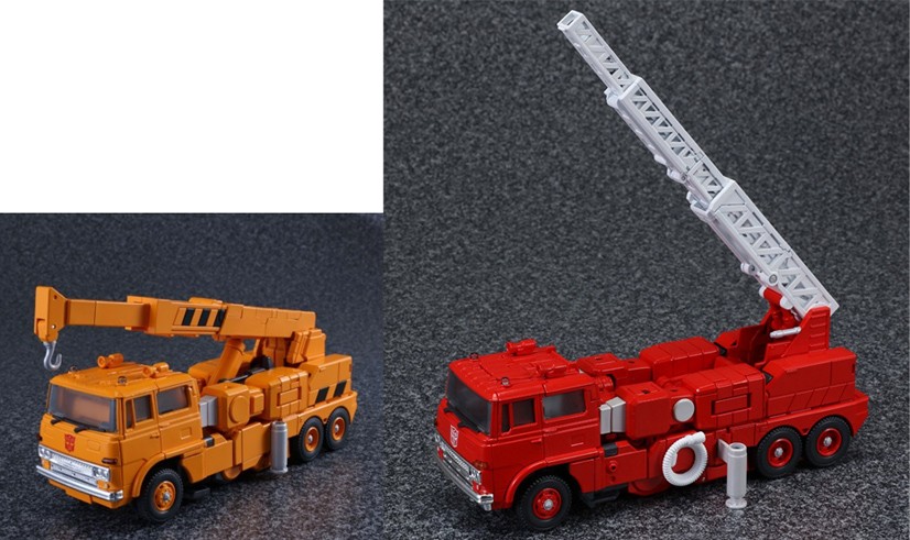 Transformers News: Transformers Masterpiece MP-35 Grapple Clearer Stock Images Transformers News: Transformers Masterpiece MP-35 Grapple Clearer Stock Images