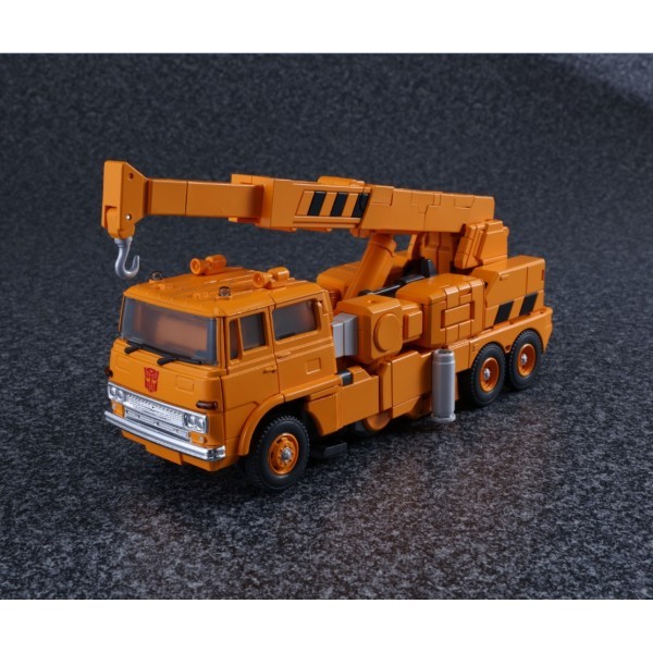 Transformers News: Transformers Masterpiece MP-35 Grapple Clearer Stock Images Transformers News: Transformers Masterpiece MP-35 Grapple Clearer Stock Images