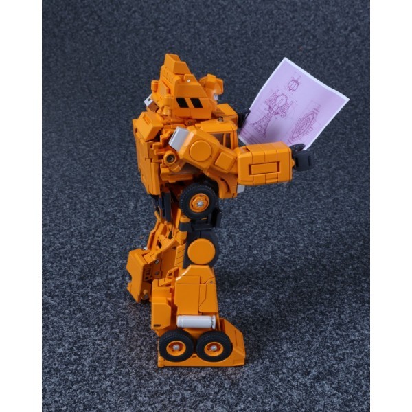 Transformers News: Transformers Masterpiece MP-35 Grapple Clearer Stock Images Transformers News: Transformers Masterpiece MP-35 Grapple Clearer Stock Images