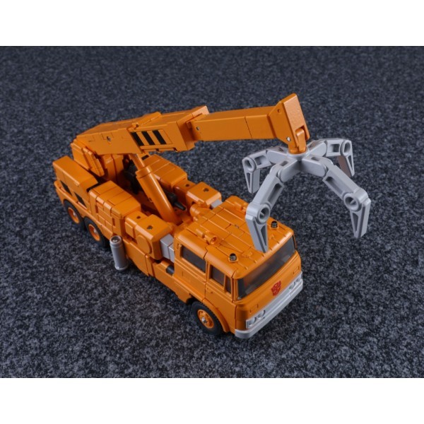 Transformers News: Transformers Masterpiece MP-35 Grapple Clearer Stock Images Transformers News: Transformers Masterpiece MP-35 Grapple Clearer Stock Images
