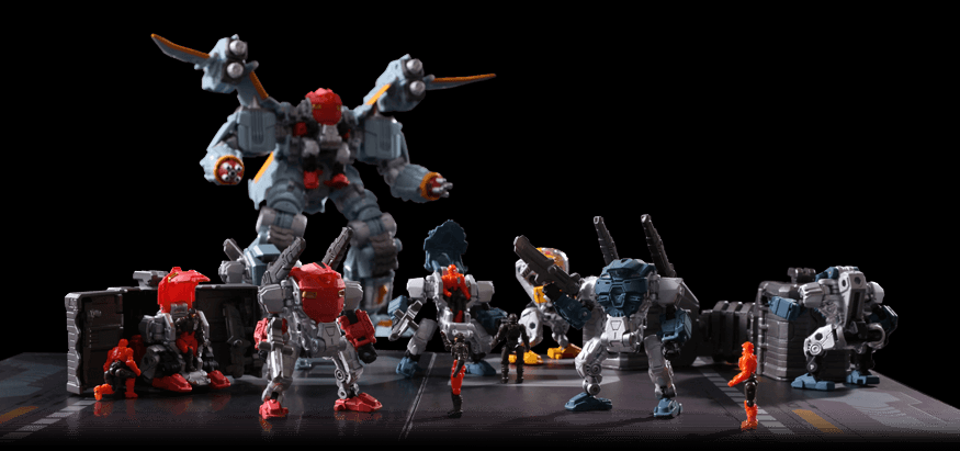 Transformers News: TakaraTomy Diaclone Reboot: Official Pics Of Powered Suits