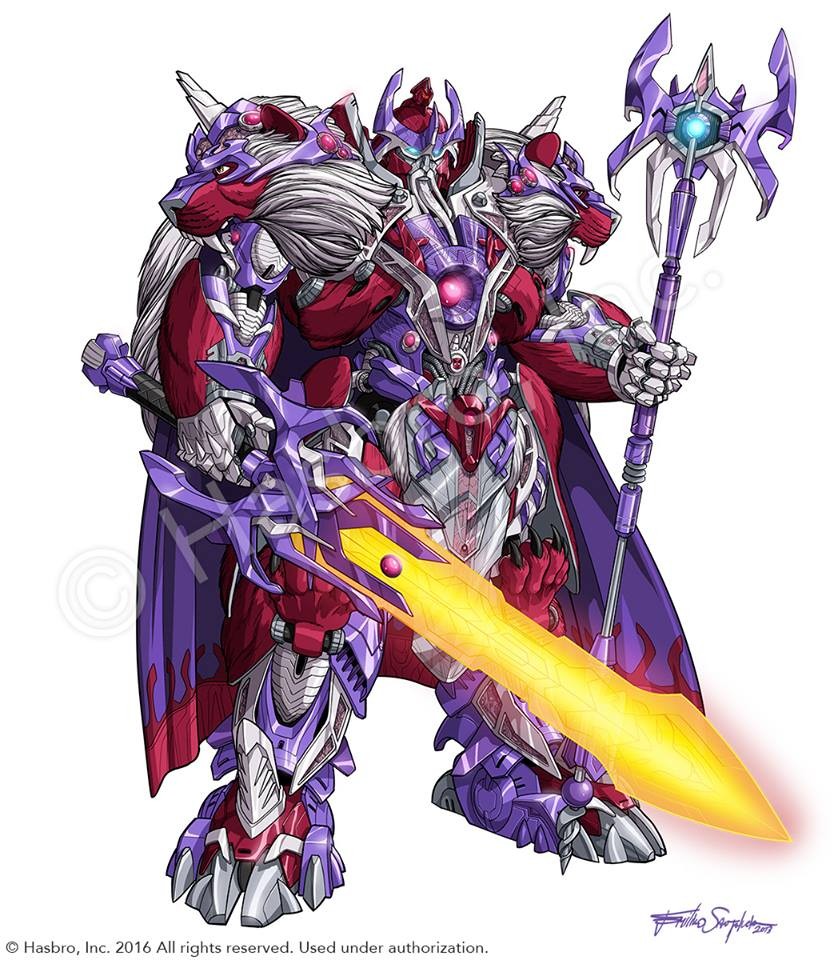 Transformers News: Transformers Titans Return Alpha Trion Emiliano Santalucia Original Artwork