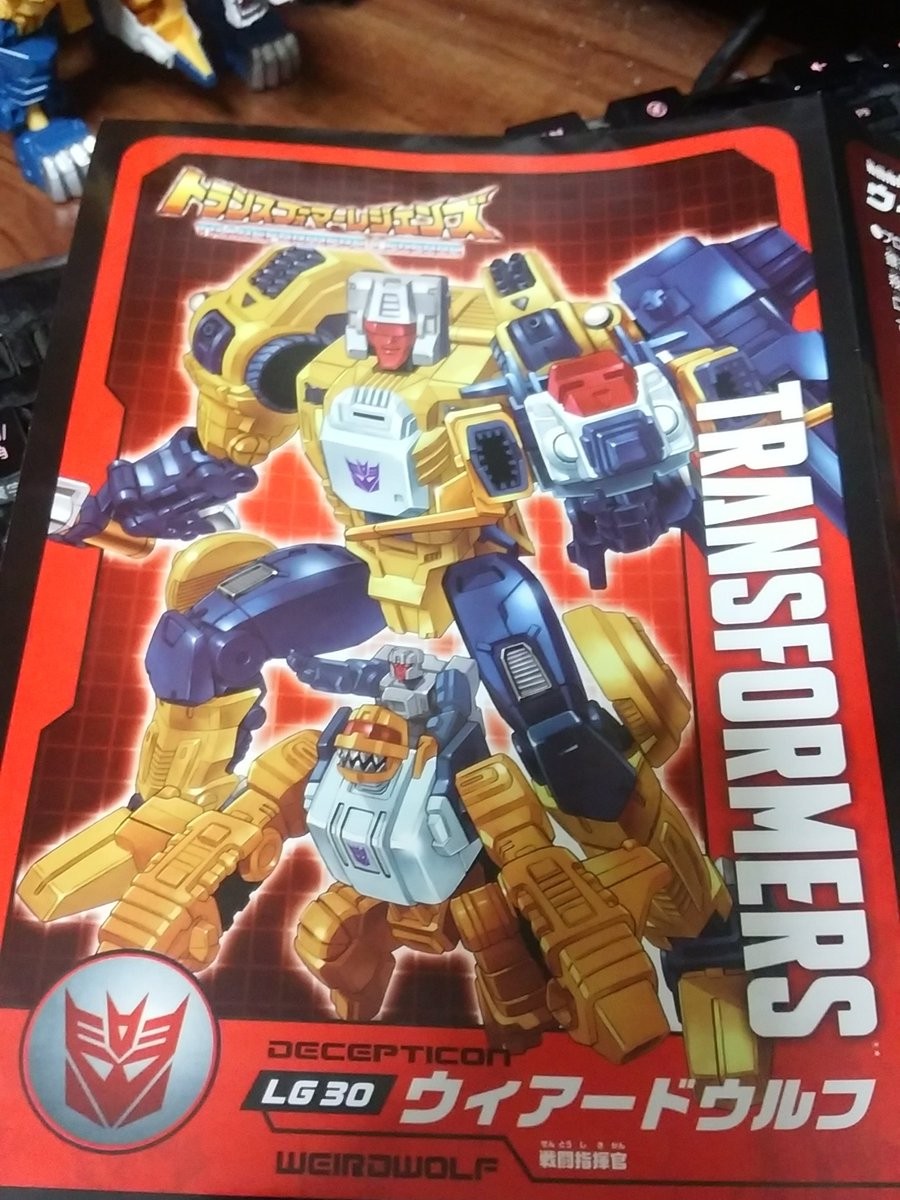 Transformers News: Images of the Comics Included with Takara Transformers Legends Blaster, Wheelie, Weirdwolf and Rewin