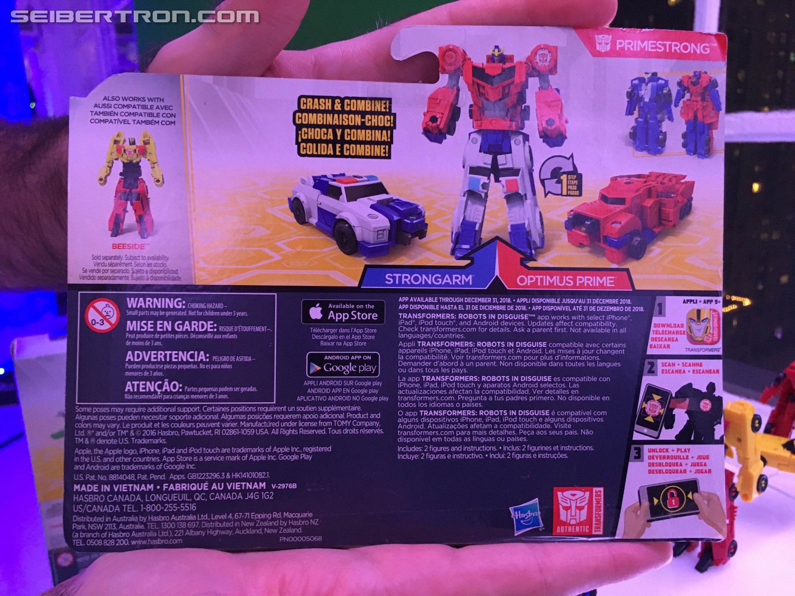 Transformers News: NYCC 2016 Robots in Disguise Combiner Force Reveals on Hasbro Preview Night