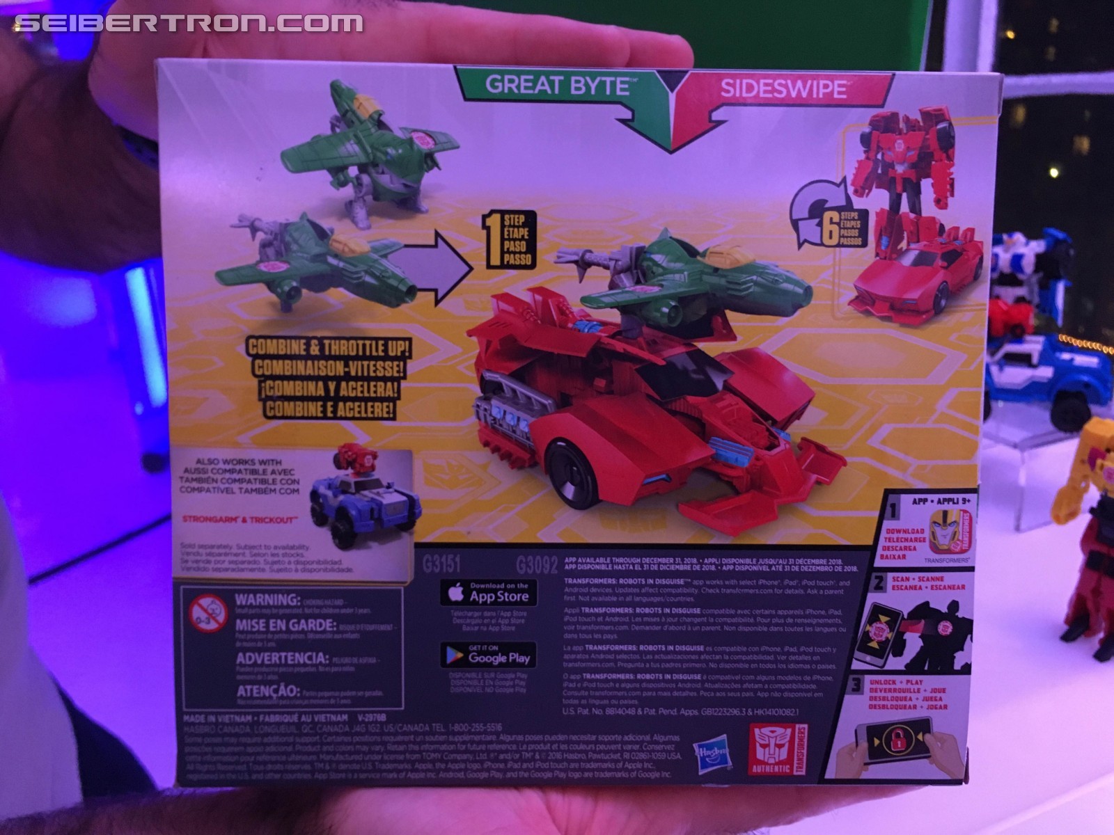 Transformers News: NYCC 2016 Robots in Disguise Combiner Force Reveals on Hasbro Preview Night