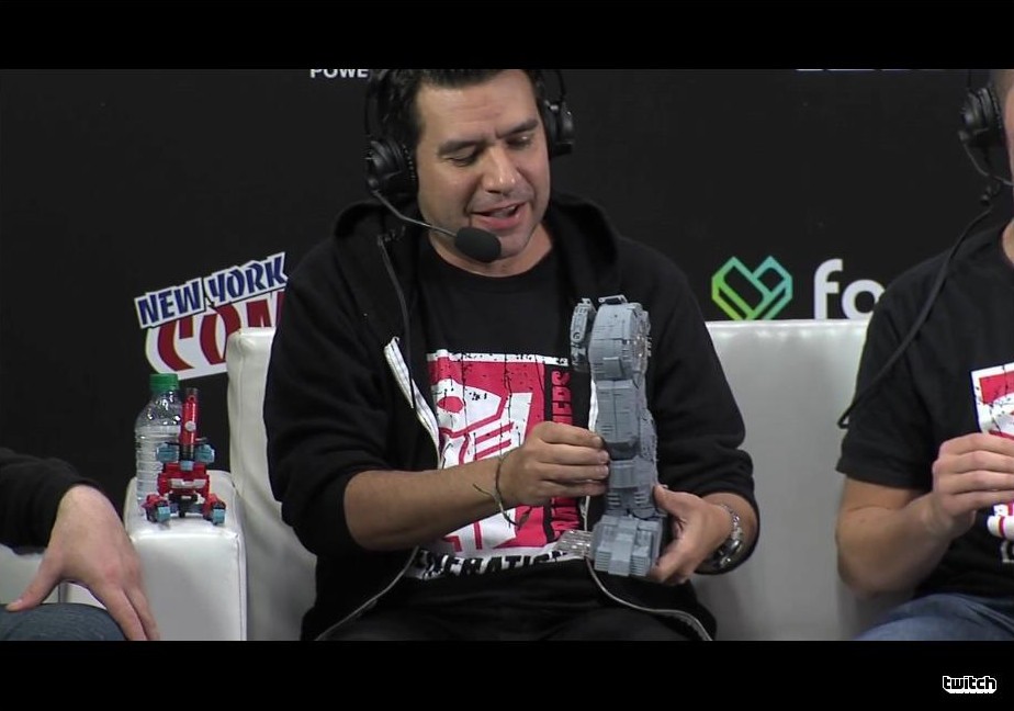 Transformers News: NYCC 2016 Hasbro Transformers Panel Report: The Last Knight Helmet, Titans Return Trypticon