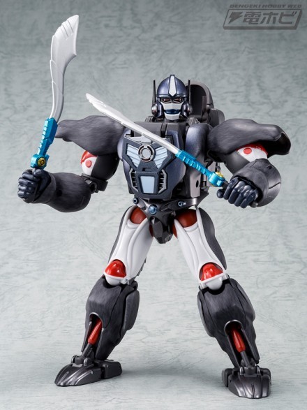 Transformers News: New Images - TakaraTomy Transformers Masterpiece MP32 Beast Convoy (Optimus Primal)