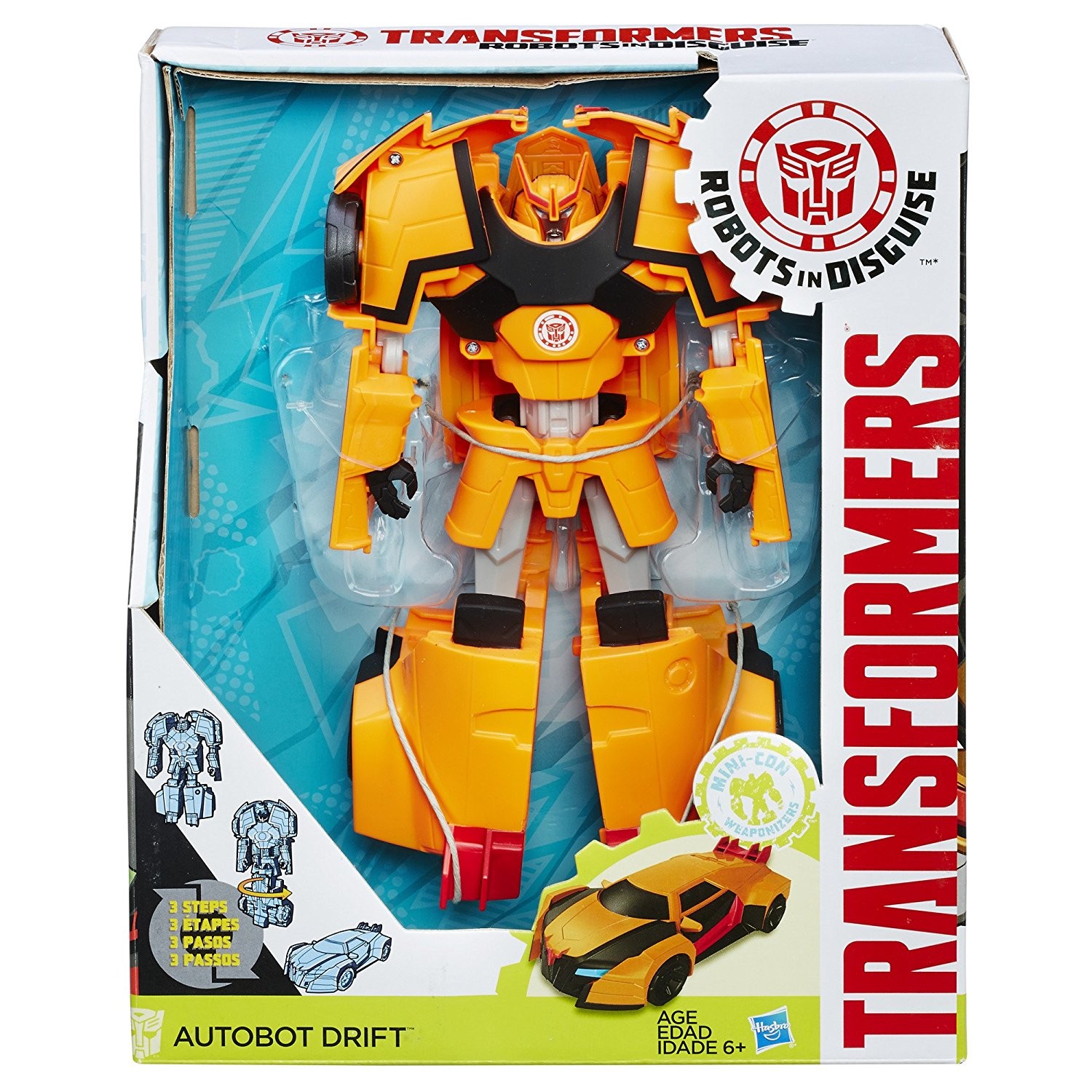 Transformers News: New Listings, Availability and Images for Robots in Disguise 3-Steps and Wave 2 Weaponizer Mini-cons