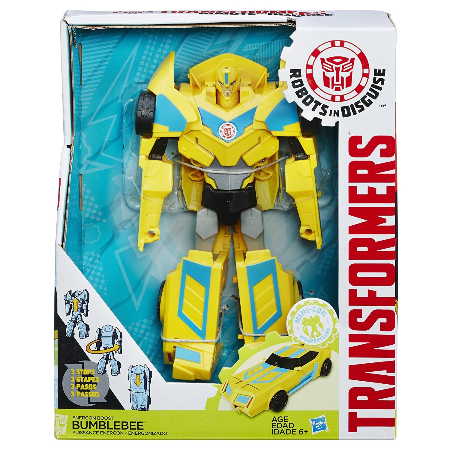 Transformers News: New Listings, Availability and Images for Robots in Disguise 3-Steps and Wave 2 Weaponizer Mini-cons