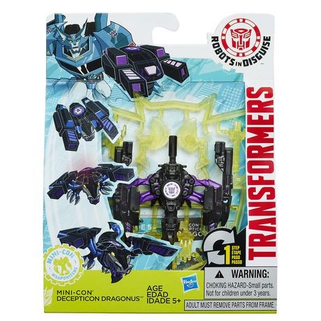Transformers News: New Listings, Availability and Images for Robots in Disguise 3-Steps and Wave 2 Weaponizer Mini-cons