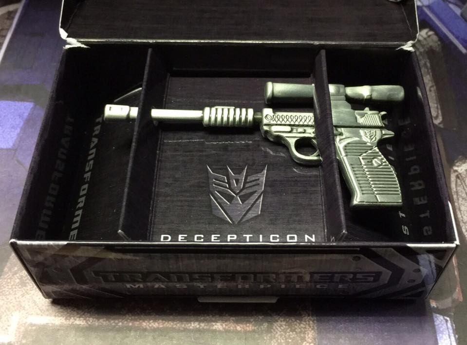 Transformers News: Images of Bonus Megatron Gun for Hasbro Asia Masterpiece Shockwave Transformers News: Images of Bonus Megatron Gun for Hasbro Asia Masterpiece Shockwave