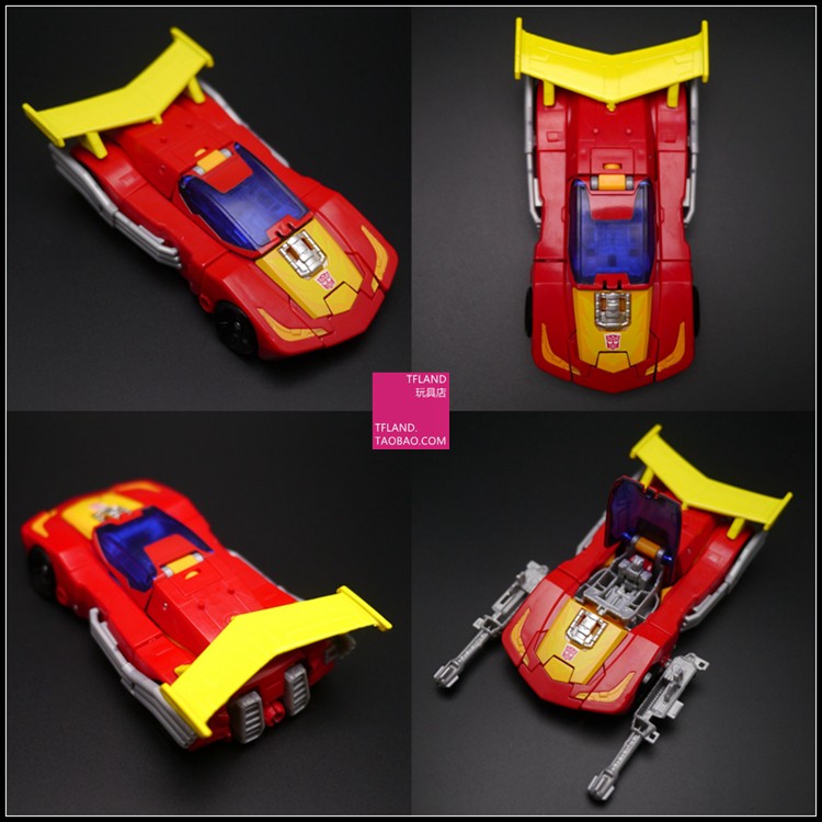 Transformers News: New In Hand Images of Titans Return Wave 3 Deluxes Hot Rod Triggerhappy Breakaway and Twinferno