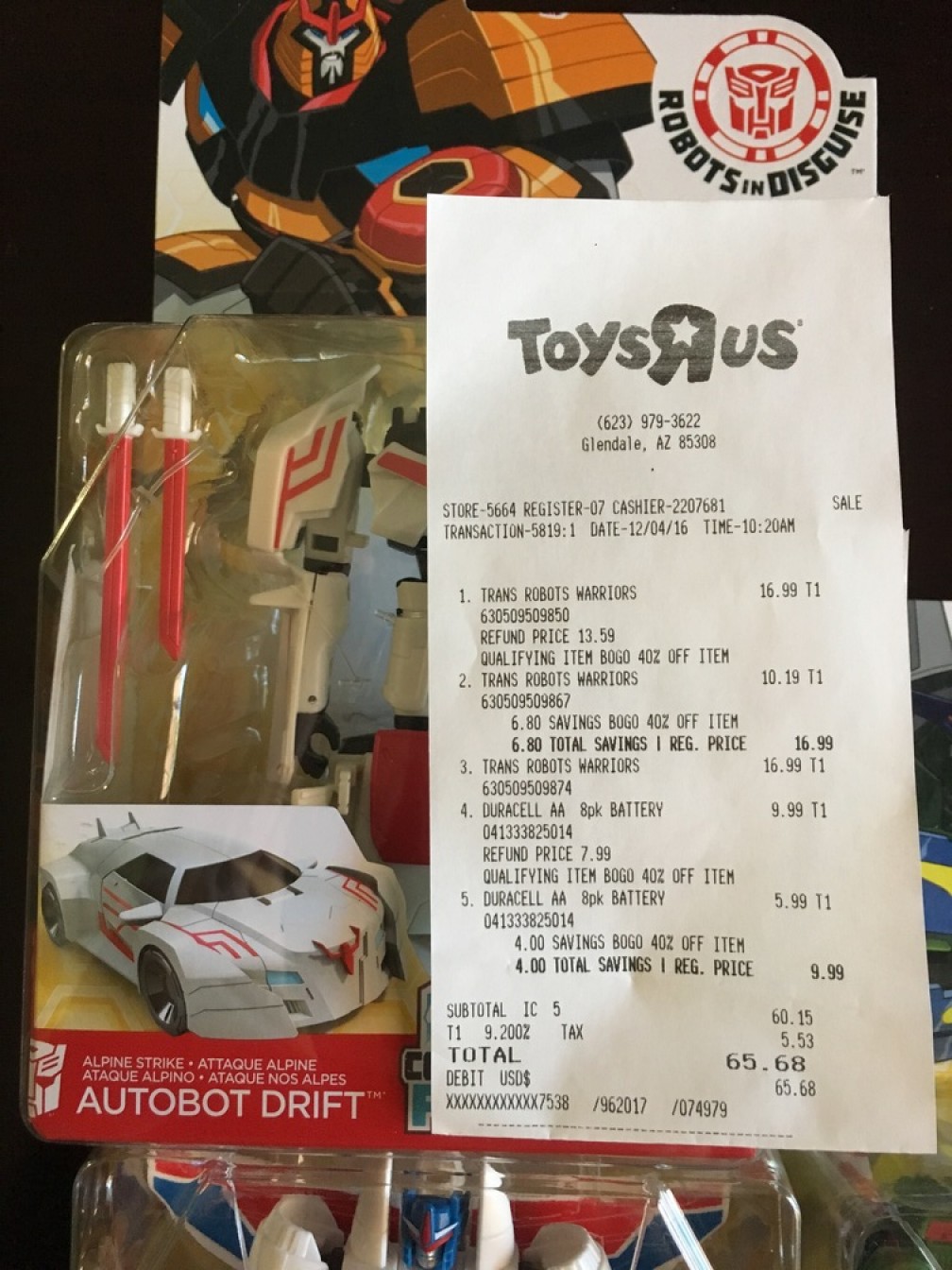 Transformers News: Robots in Disguise Warriors Blastwave, Stormshot and White Drift found in US Retail