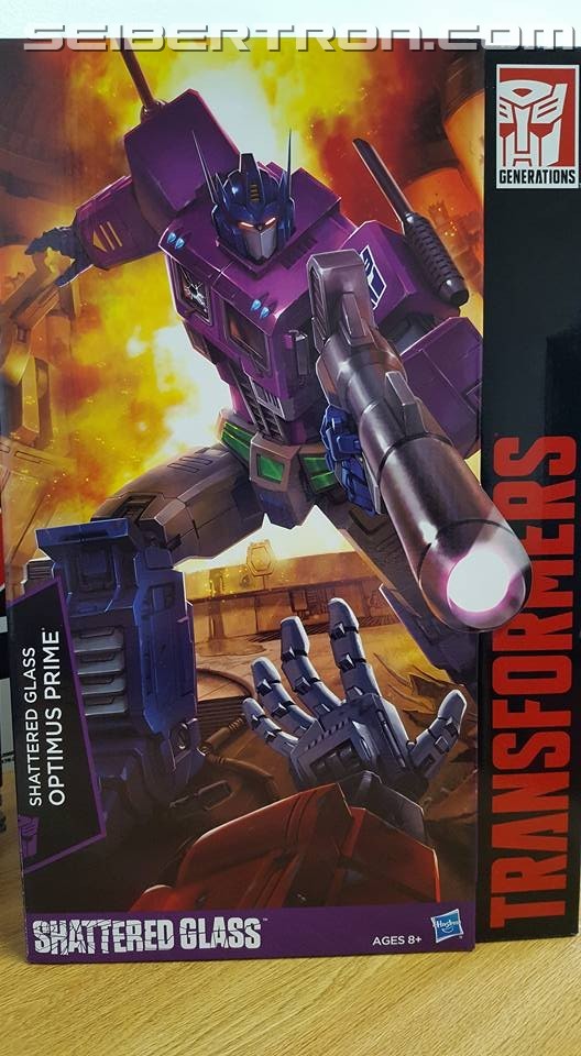 Transformers News: Masterpiece Shattered Glass Optimus Prime Review