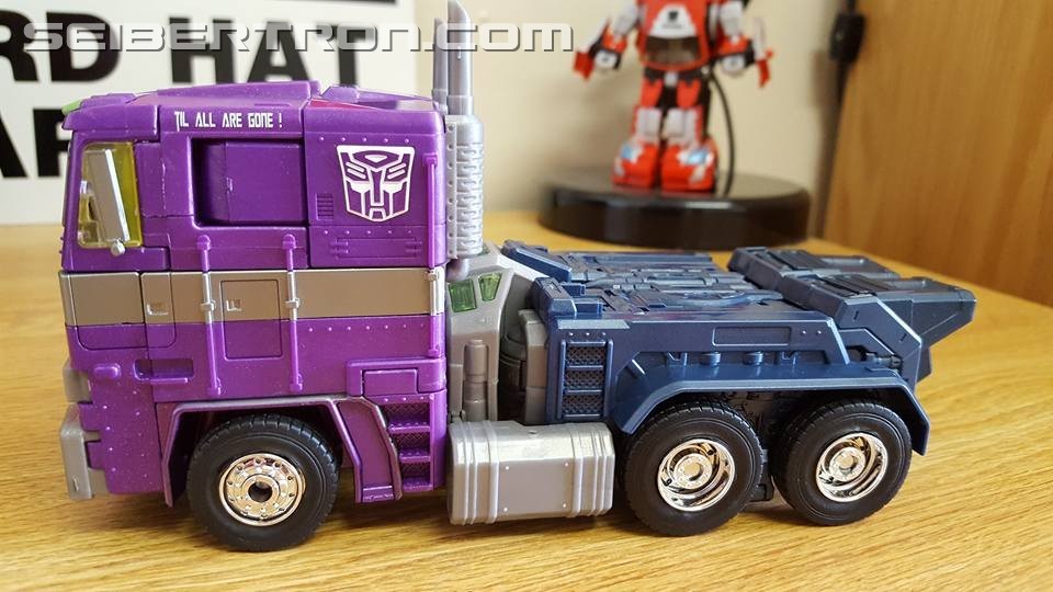 Transformers News: Masterpiece Shattered Glass Optimus Prime Review