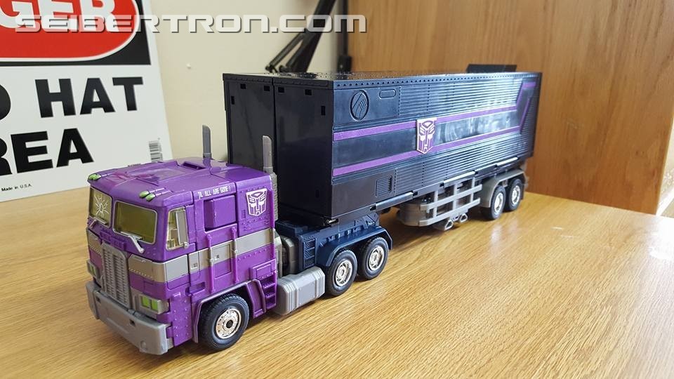 Transformers News: Masterpiece Shattered Glass Optimus Prime Review
