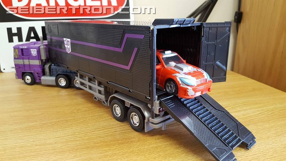 Transformers News: Masterpiece Shattered Glass Optimus Prime Review