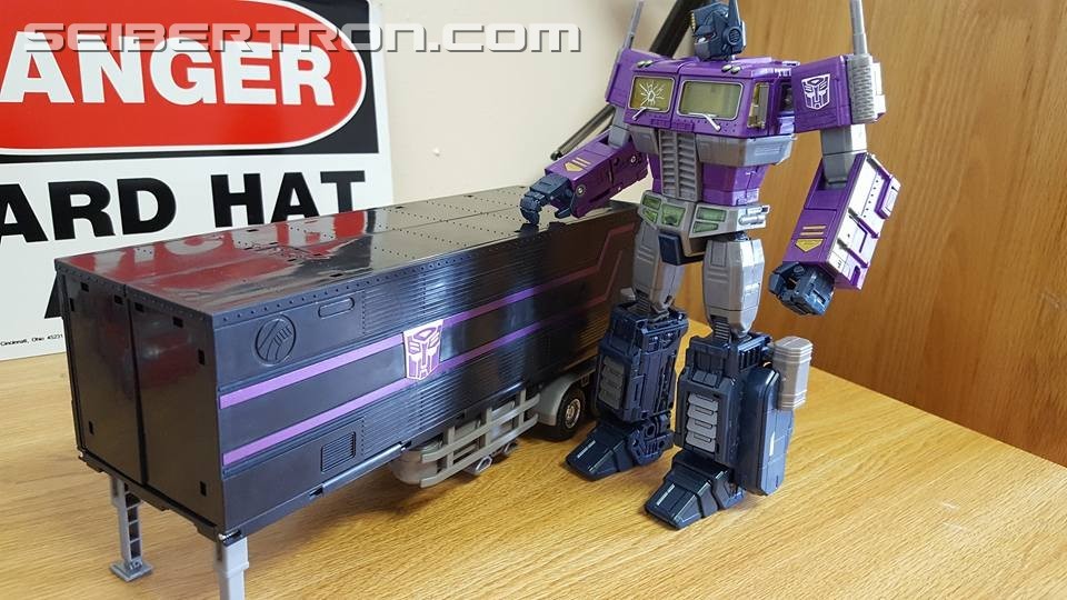 Transformers News: Masterpiece Shattered Glass Optimus Prime Review