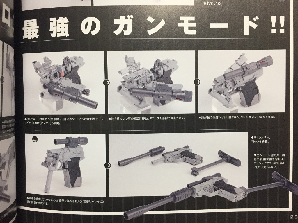 Transformers News: Transformers: Generations Scan - Look at MP-36 Megatron 2.0, Transformation
