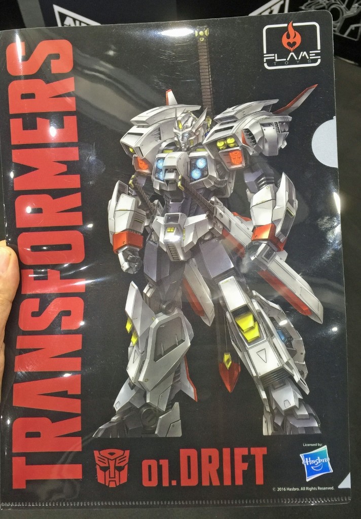 Transformers News: Flame Toys' IDW Drift Revealed at Toy Soul 2016
