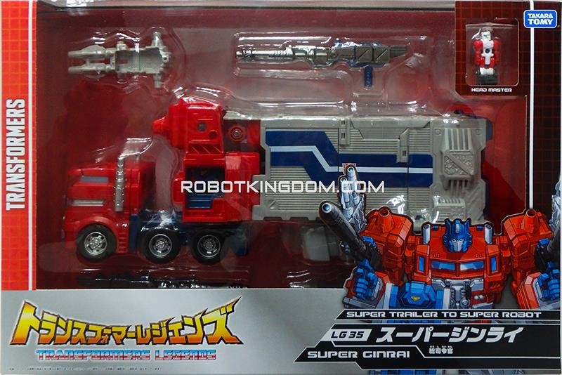 Transformers News: In-Package Images of Takara Tomy Transformers Legends LG35 Super Ginrai, LG36 Soundwave, LG37 Ravage